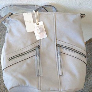 Jessica Simpson Quartz Colored Renee Backpack Purse NWOT
